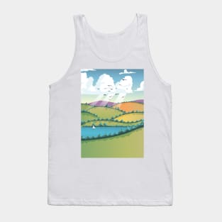 Rolling Countryside Tank Top